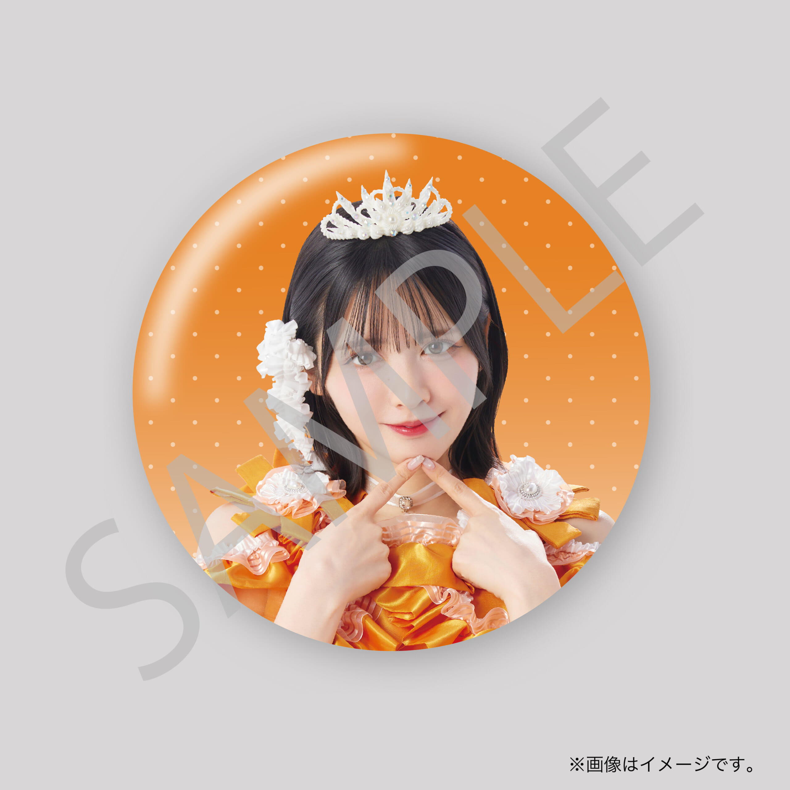 【鎮西寿々歌】缶バッチA
