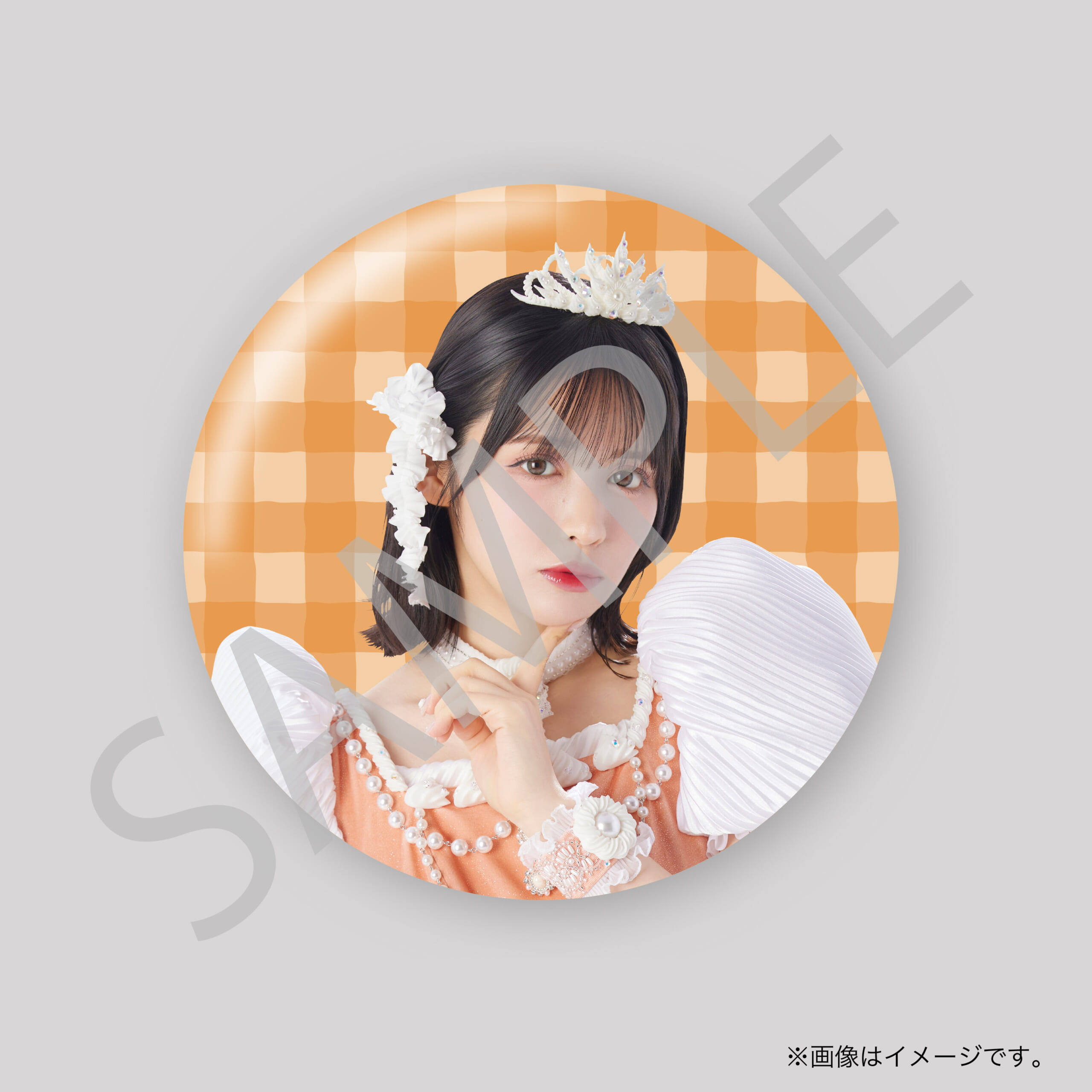 【鎮西寿々歌】缶バッチB