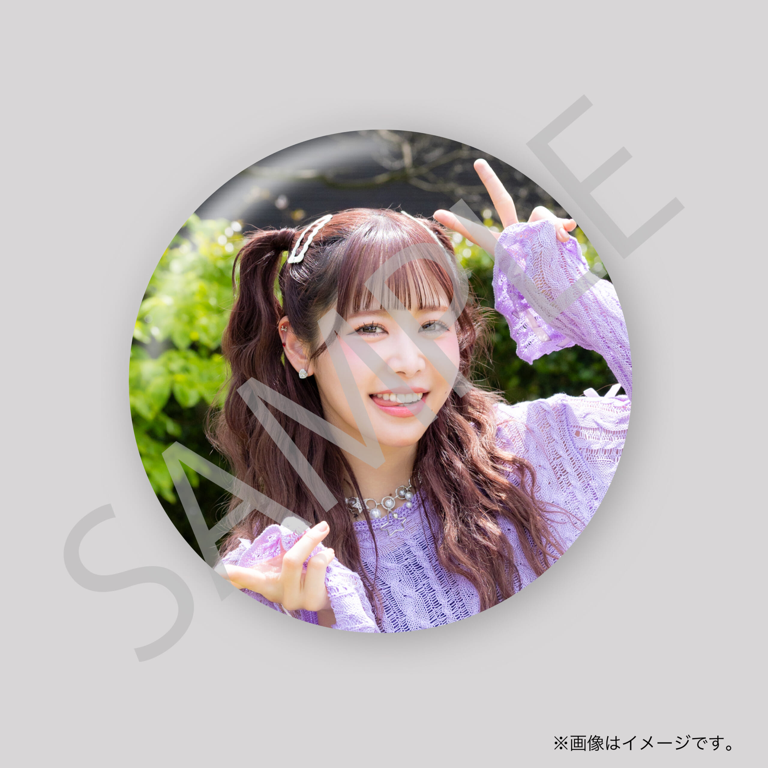 【仲川瑠夏】缶バッチC