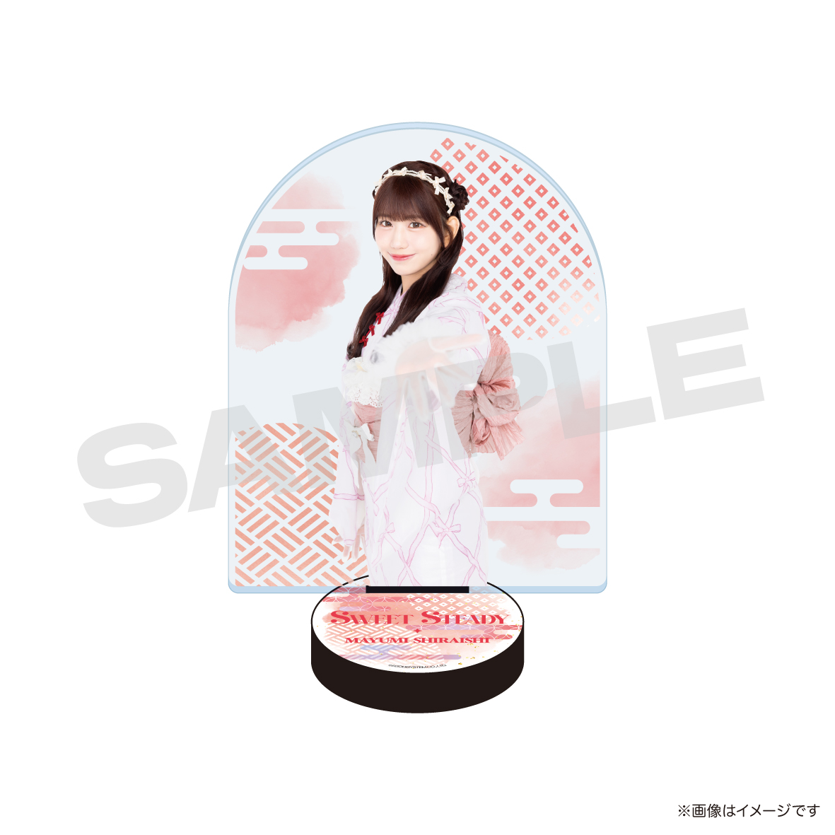 【白石まゆみ】ボイス入りアクリルパネル