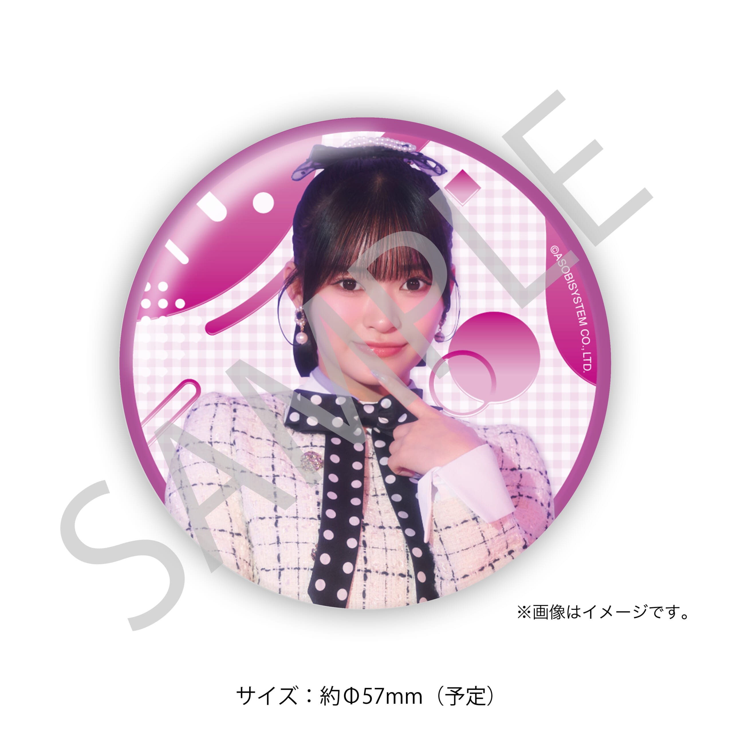 缶バッジ 松本玲奈A
